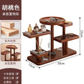Wooden entryway rack, entrance door, entrance key rack, table decoration, decorative display rack, jewelry storage rack