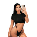 Tk hot selling women's sexy jumpsuit  spring and summer new arrivalhigh waist silm thong jumpsuit