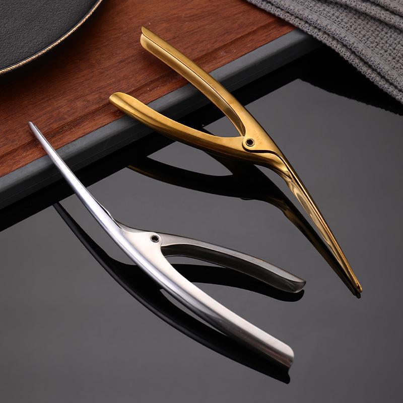304 stainless steel shrimp peeler - practical shrimp peeling pliers, crayfish sheller, kitchen gadget for home use, shrimp clip