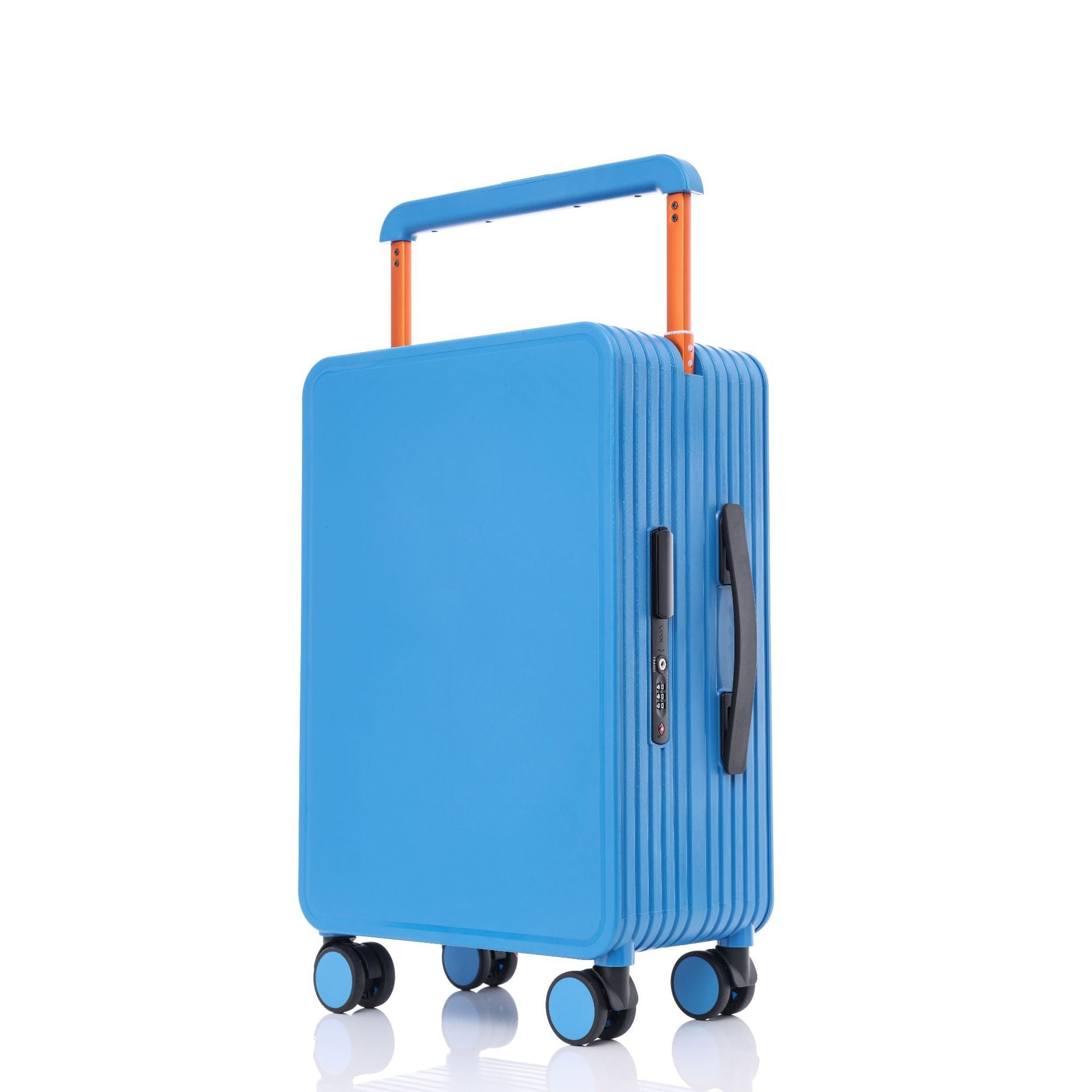 New center wide trolley suitcase women's 20-inch boarding case password case universal wheel suitcase men's 24 trolley case