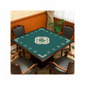 Square mahjong table mat - absorbent, non-slip, and silent - ideal for mahjong parlors, poker rooms, and gaming tables - also suitable as a dining table mat