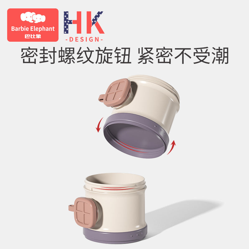 Factory direct baby formula dispenser - portable, on-the-go portioning container for rice cereal - airtight, moisture-proof storage - oem/odm customization available