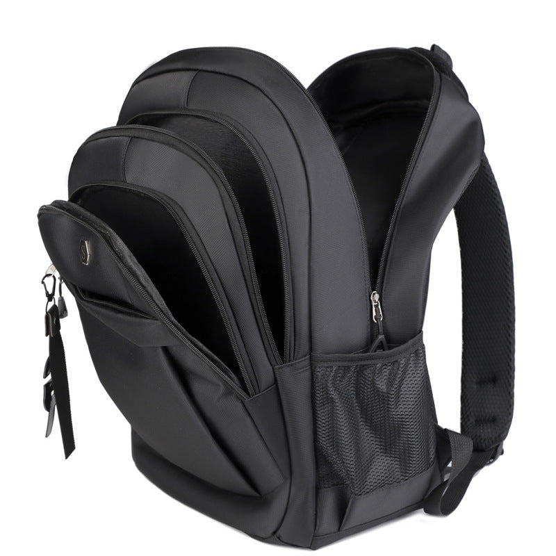 New Laptop Bag Men's and Women's Backpack Large Capacity Business Travel Backpack Premium Sense School Bag College Student