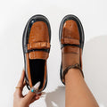 spring new arrival: plus-size casual loafers for women (sizes 36-43). wholesale available for cross-border e-commerce, perfect for  and  dropshipping
