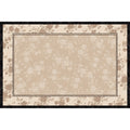Removable and washable carpet, medieval style, french style, retro, high-end, machine washable, double-layer soundproof bedroom floor mat for home use