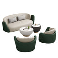 Business office negotiation sofa coffee table combination sales office reception sofa cafe shopping mall rest area billiard hall