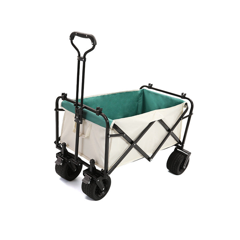 New arrival outdoor camping cart foldablecamping style small trailer camp cart lightweight foldable simple outdoor cart