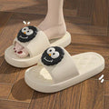 2025 new women's summer slippers - cloud-like comfort, soft sole, non-slip, thick-soled, one-strap sandals for home and bathroom use - wholesale