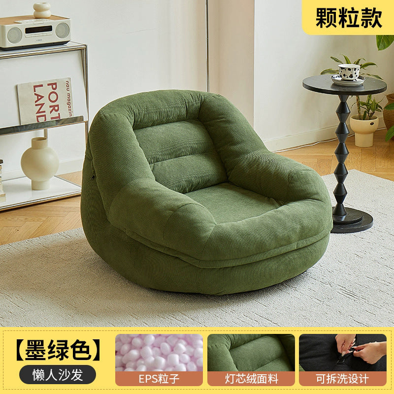 Factory direct hair can lie down and sleep lazy small sofa tatami human dog house balcony lounge chair casual decompression bean bag