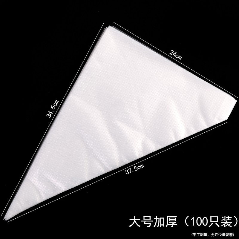 Large, medium and small decorating bags, cream bags, cake nozzle bags, baking tool sets, wedding-specific