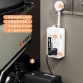 Electric vehicle automatic power-off socket protector, anti-overcharge, for home power-off charging battery protection, smart power strip