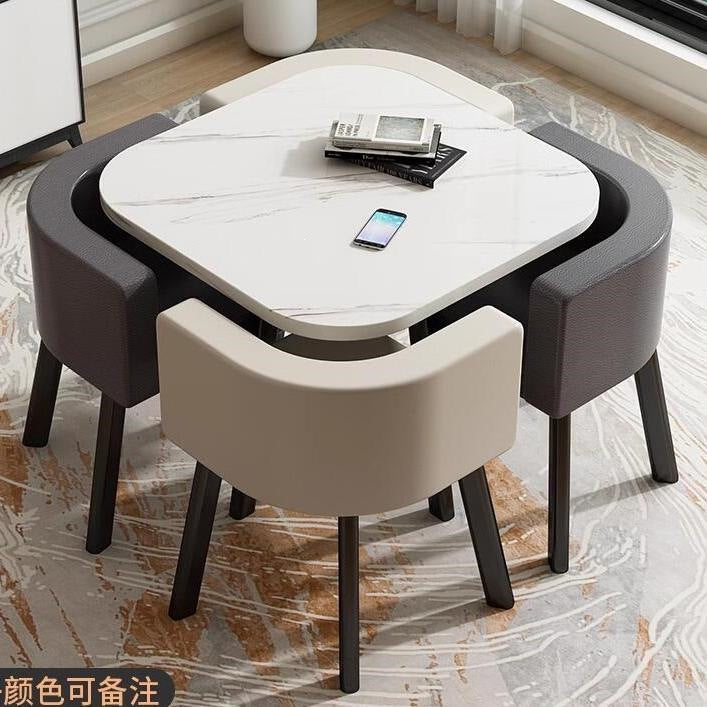 Casual negotiation balcony casual table and chairs office reception coffee shop sales office rest area commercial for home small round table
