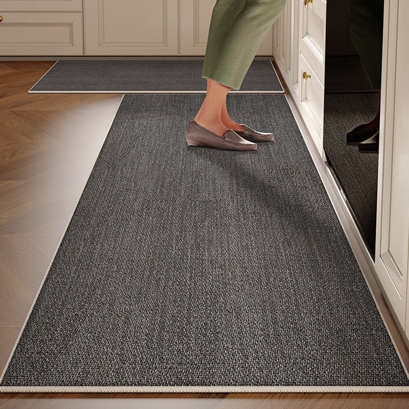 Kitchen floor mat non-slip oil-proof waterproof wipeable no-wash stain-resistant  new special carpet no-wash foot mat