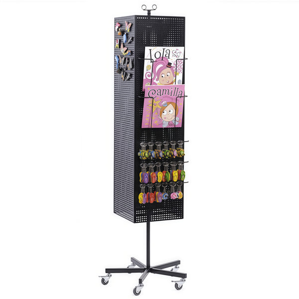 Source factory USB cable, earphones, mobile phone accessories, metal display stand, mobile phone charger, boutique rotating display stand