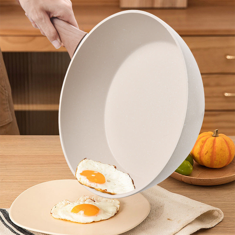 Personalizedoem imitation pressure small white pot medical stone non-stick pot for homeflats cooking pot induction cooker neutral cooking pot