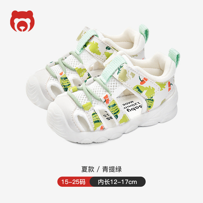 New 6x1214 toddler shoes summer sandals baby soft sole functional cartoon 1-3 years old baby shoes children's shoes