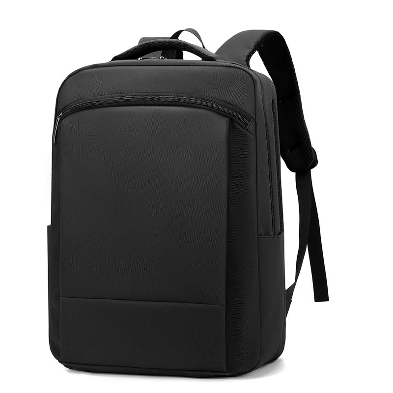 Processed Men's Backpack Double Back Commuter Business Travel Backpack Multifunctional Laptop Bag Printable Logo