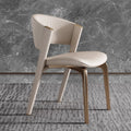 Italian minimalist home chair, modern light luxury 2025 new designer desk chair, villa hotel restaurant dining chair