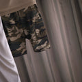 Summer new camouflage short-sleeve set: toddler & little boy crewneck letter tee + cargo shorts two-piece outfit - wholesale