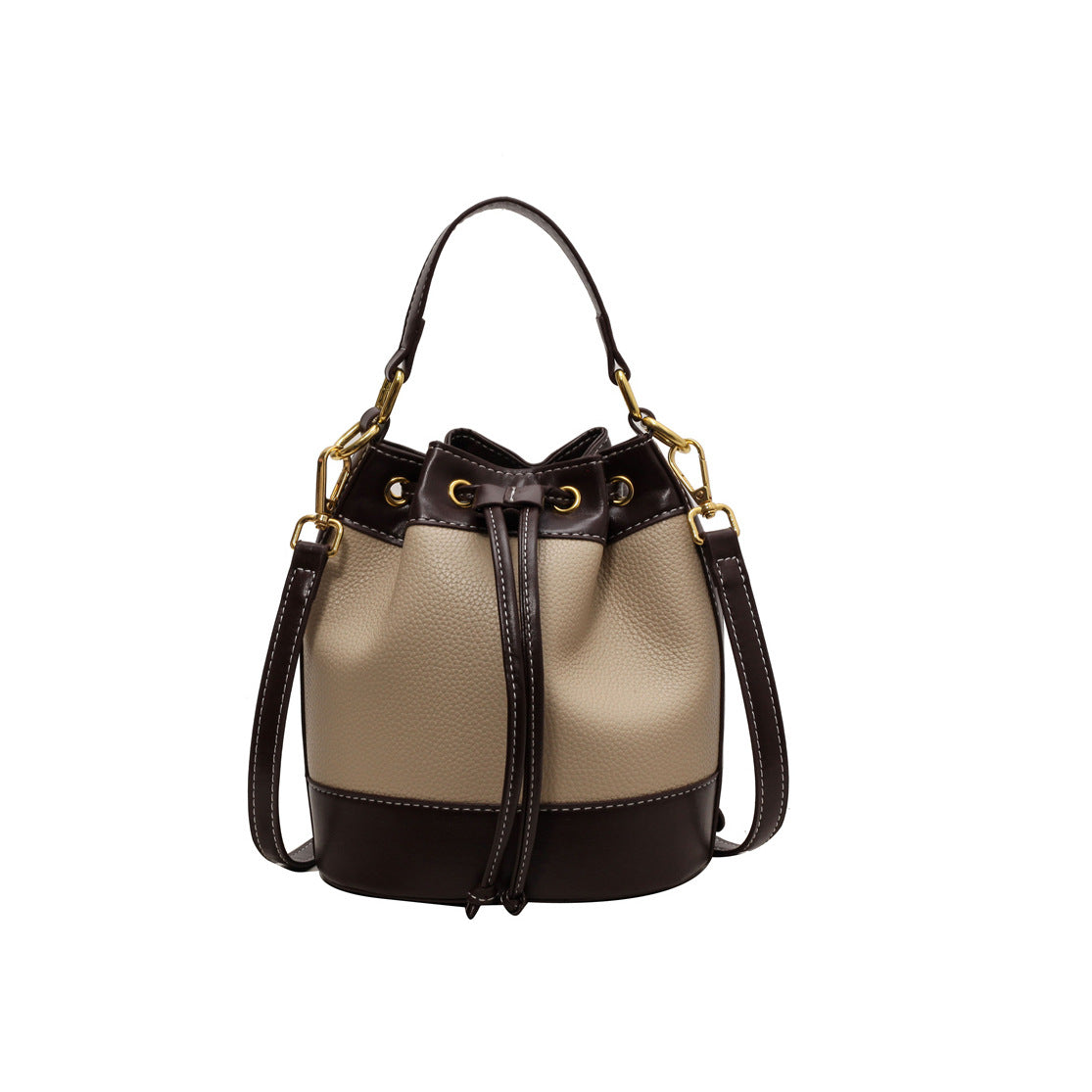 Foreign orders are popular this year, niche bags 2025 new women's bags, fashionable and versatile messenger bags, commuter hand-carried bucket bags.