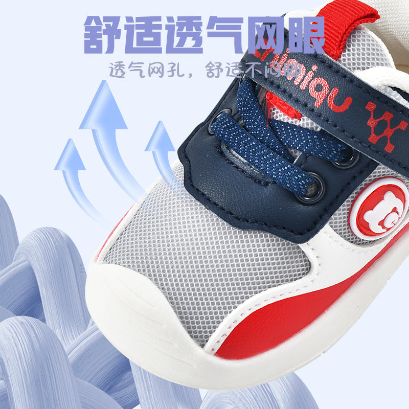 Toddler shoes for boys, spring and autumn, 0-1-2 years old, soft sole infant shoes, children's shoes, infant and toddler shoes for girls