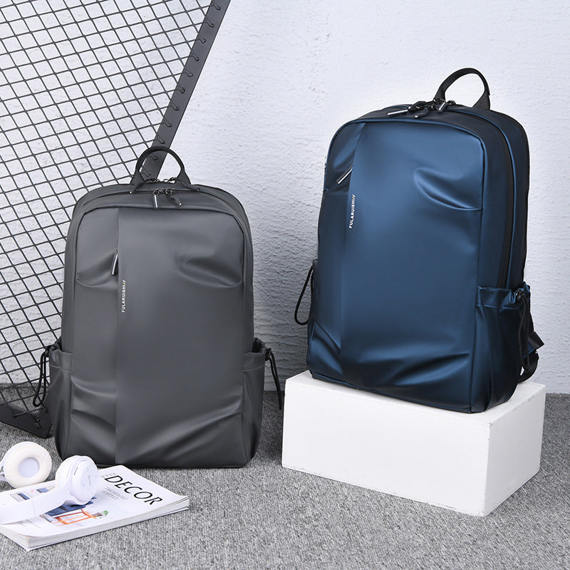New large-capacity casual simple backpack men's multi-functional computer backpack outdoor commuting water-proof backpack