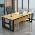 Office desk boss desk workstation executive manager computer desk desktop study writing wooden table