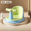 [smart temperature sensing] little fish bath chair-green