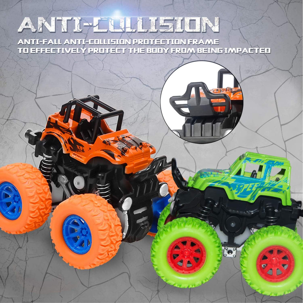 Off-road vehicle toy super durable climbing car model nostalgic four-wheel drive toy car artificial