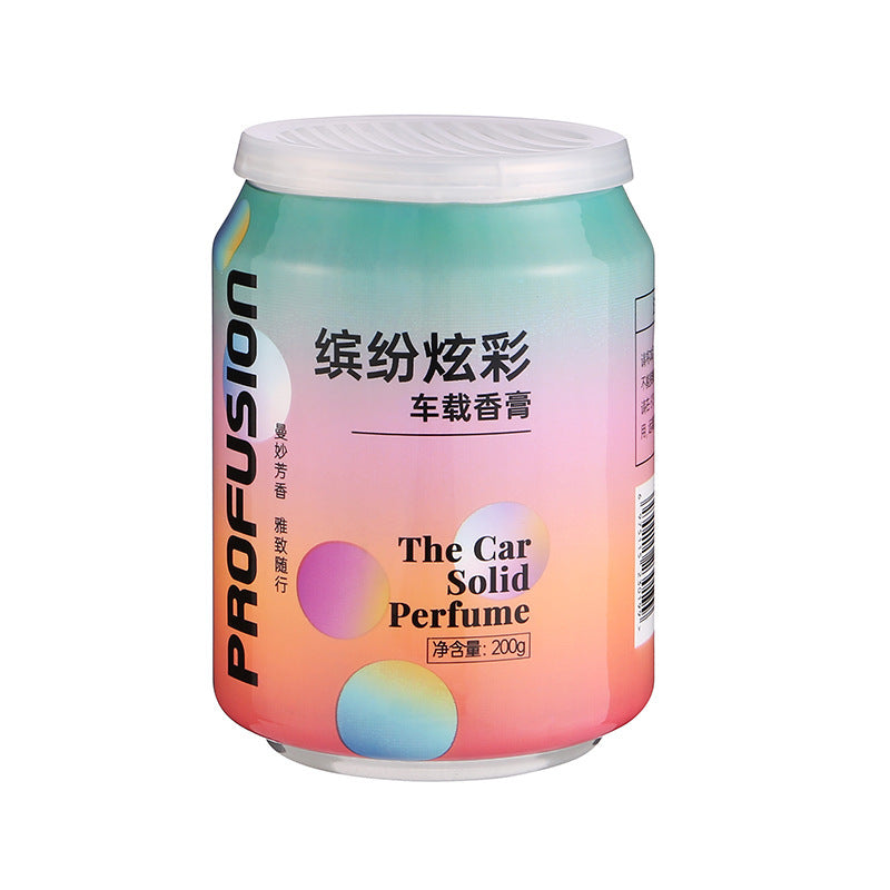 Car aromatherapy balm car perfume ornament car long-lasting light fragrance colorful men cologne solid fragrance odor