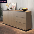 Solid wood sideboard - minimalist tea cabinet for living room, nordic kitchen storage cabinet, entryway console table, storage cabinet