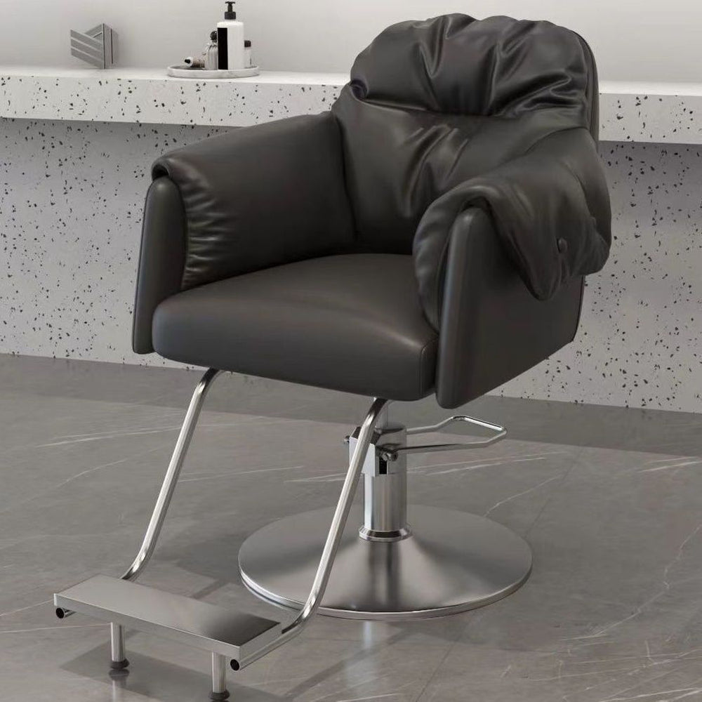 Hairdressing shop chair popular hair salon special classy hairdressing chair hairdressing shop seat hair cutting stool stainless steel hairdressing chair