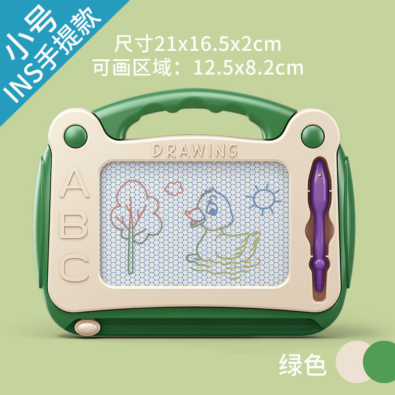 Large children's drawing board - erasable magnetic writing board for early education, baby doodle pad, educational toy