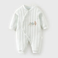 Babibele baby onesie - pure cotton, warm, newborn clothes, quilted romper, baby bodysuit, sleepsuit (unisex)