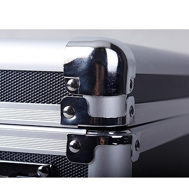 Password Portable box Aluminum alloy men's small high-end business documents Luggage storage box Packaging money Cash storage