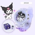 Kids' watch for girls - time-only, waterproof, drop-resistant, cute cartoon design, luminous, elementary school girl's analog-digital watch