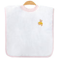 Babibele kids' washcloth & brushing bib - pure cotton waterproof baby bib/towel for spitting up & drool