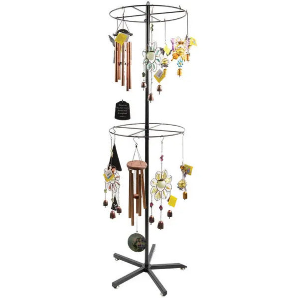 Source Factory Wind Chime Metal Display Rack Eaves Bell Metal Display Rack Storage Rack
