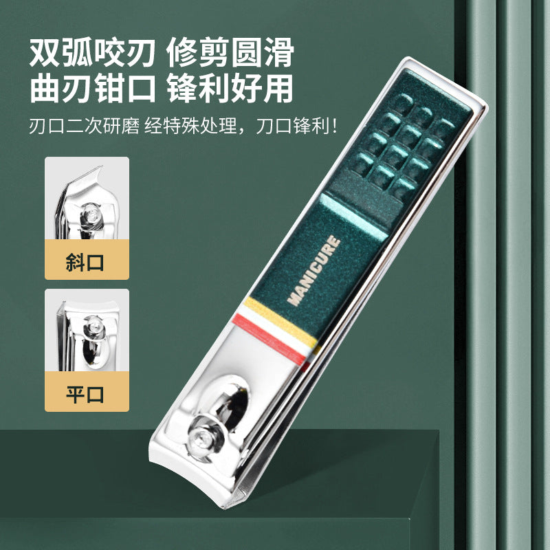 High-quality stainless steel nail clippers - wholesale available, starting from a single piece. complete manicure and pedicure tool set, including nail clippers and nail scissors