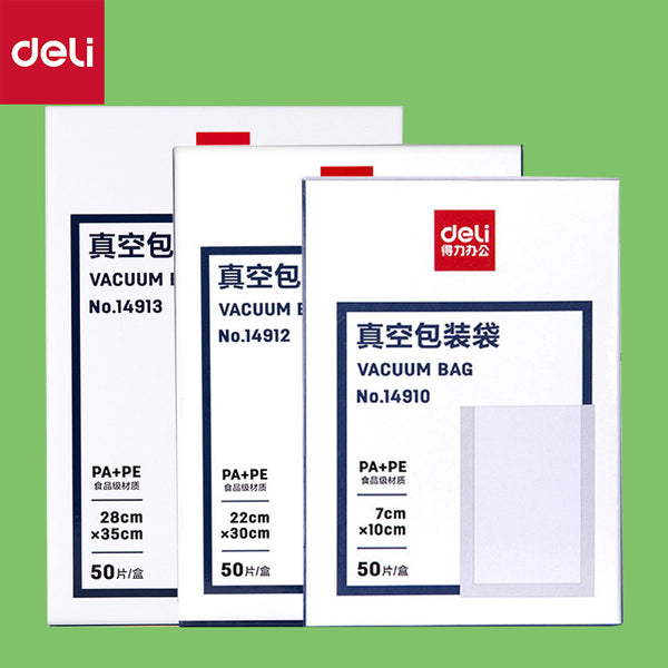 Deli/Deli 14910/14911/14912/14913/14914/14915 Vacuum packaging bags Food bags