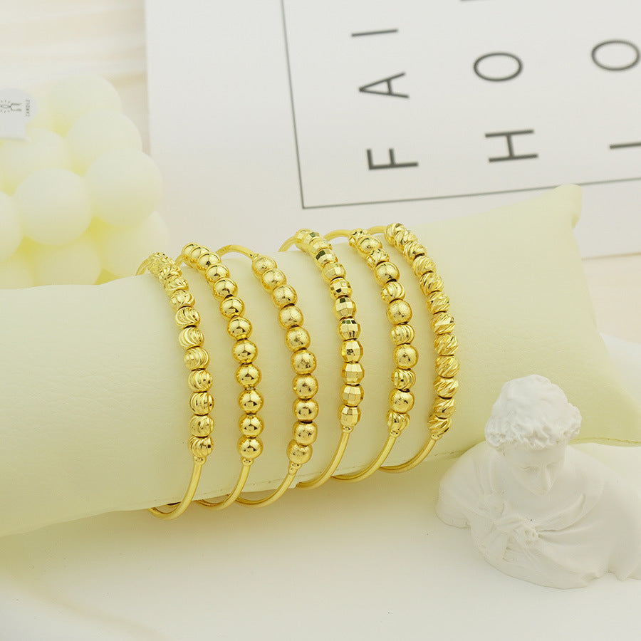 Bohemian chic lightweight personality classic fashion bell bangle geometric shape gift birthday party favor