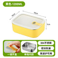 Daily dining kitchen 304 stainless steel insulated lunch box can be used in microwave lunch box student office worker special lunch box