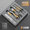 German stainless steel nail clippers high quality dead skin nippers nail scissors angled edge large size manicure tool set wholesale
