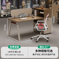 Saint li fashionable minimalist modern office desk employee workstation desk chair multi-person combination booth financial computer desk with