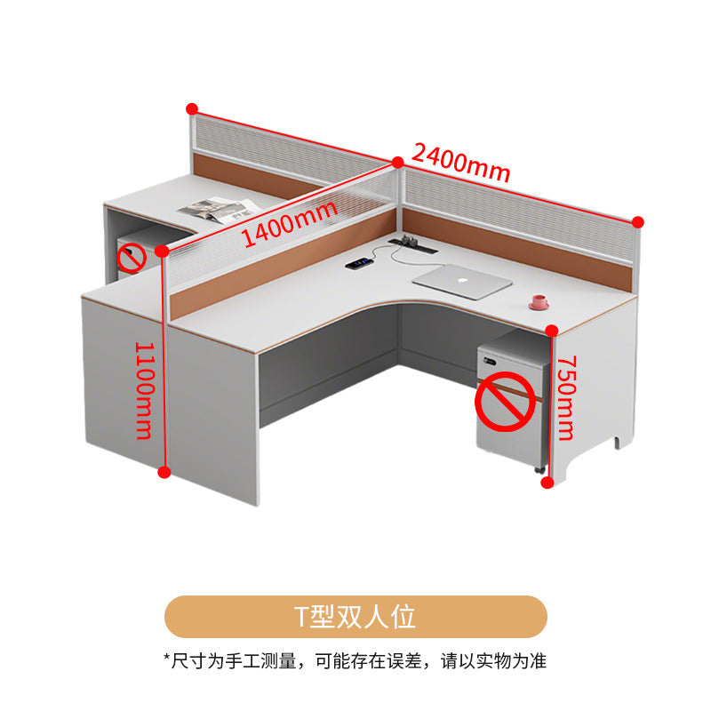 Saint li staff screen desk and chair combination computer table modern casual partition booth workstation table
