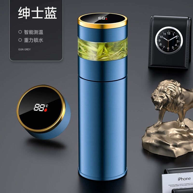 Wholesale premium 316 stainless steel tea infuser bottle - smart insulation, perfect for business gifts, car travel, and custom logo engraving