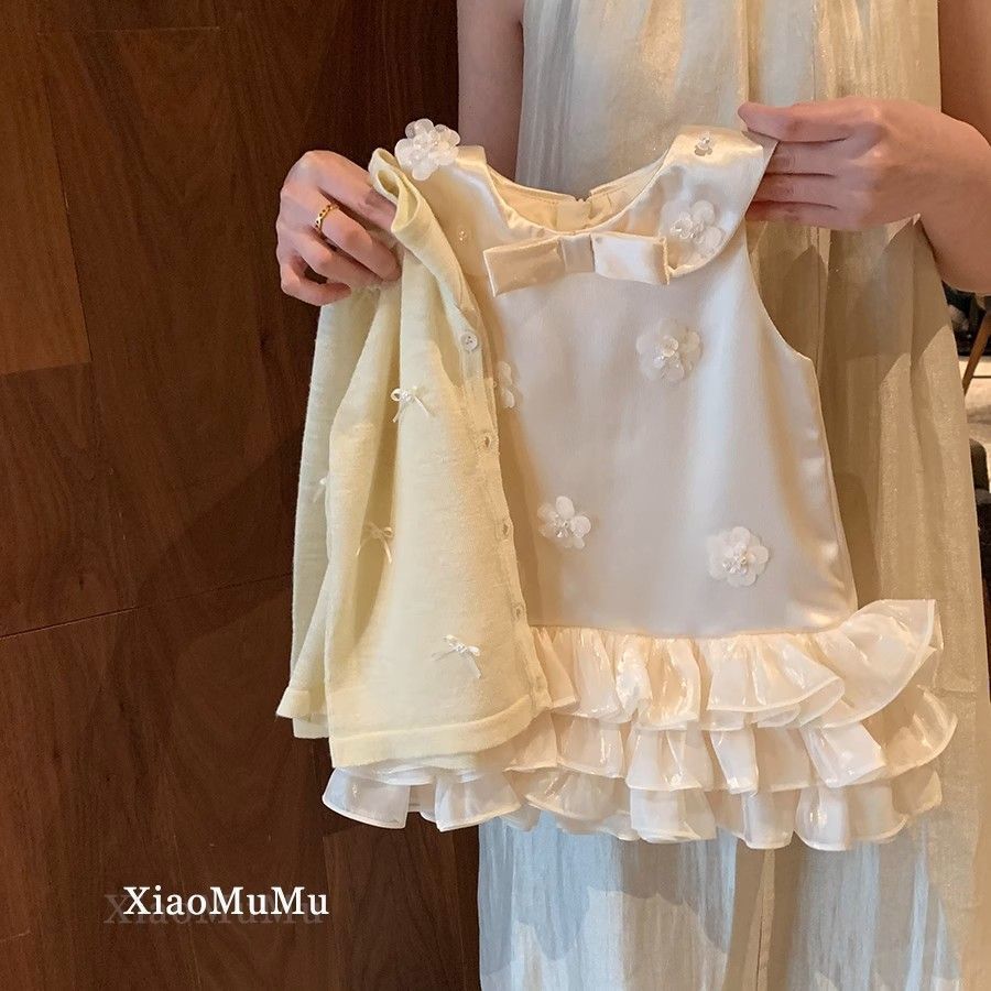 Girls' princess dress birthday first birthday gown  new summer outfit toddler baby girl stylish formal dress dress