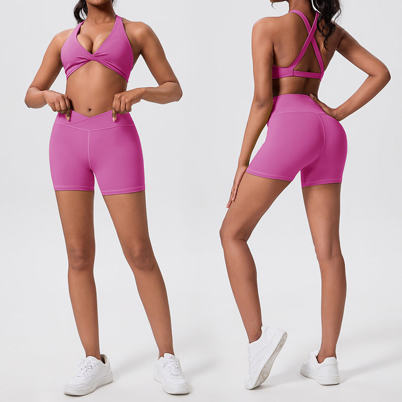 versatile slimming running butt-lifting fitness wear high-waisted tight-fitting outdoor quick-drying sports dance yoga apparel - customizable