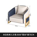 Sales office business reception reception table and chair combination casual coffee shop milk tea shop single and double sofa booth