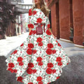 Big red flower